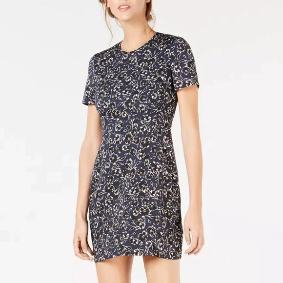 French Connection | Dresses | French Connection Audrene Printed Flare Dress  | Poshmark